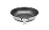 8-inch Tribute® 3-ply fry pan with CeramiGuard® II nonstick coating and plated handle