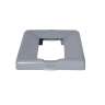 Rubbermaid Commercial, Slim Jim®, Recycling Station, 33 gal, Resin, Gray, Rectangle, Receptacle