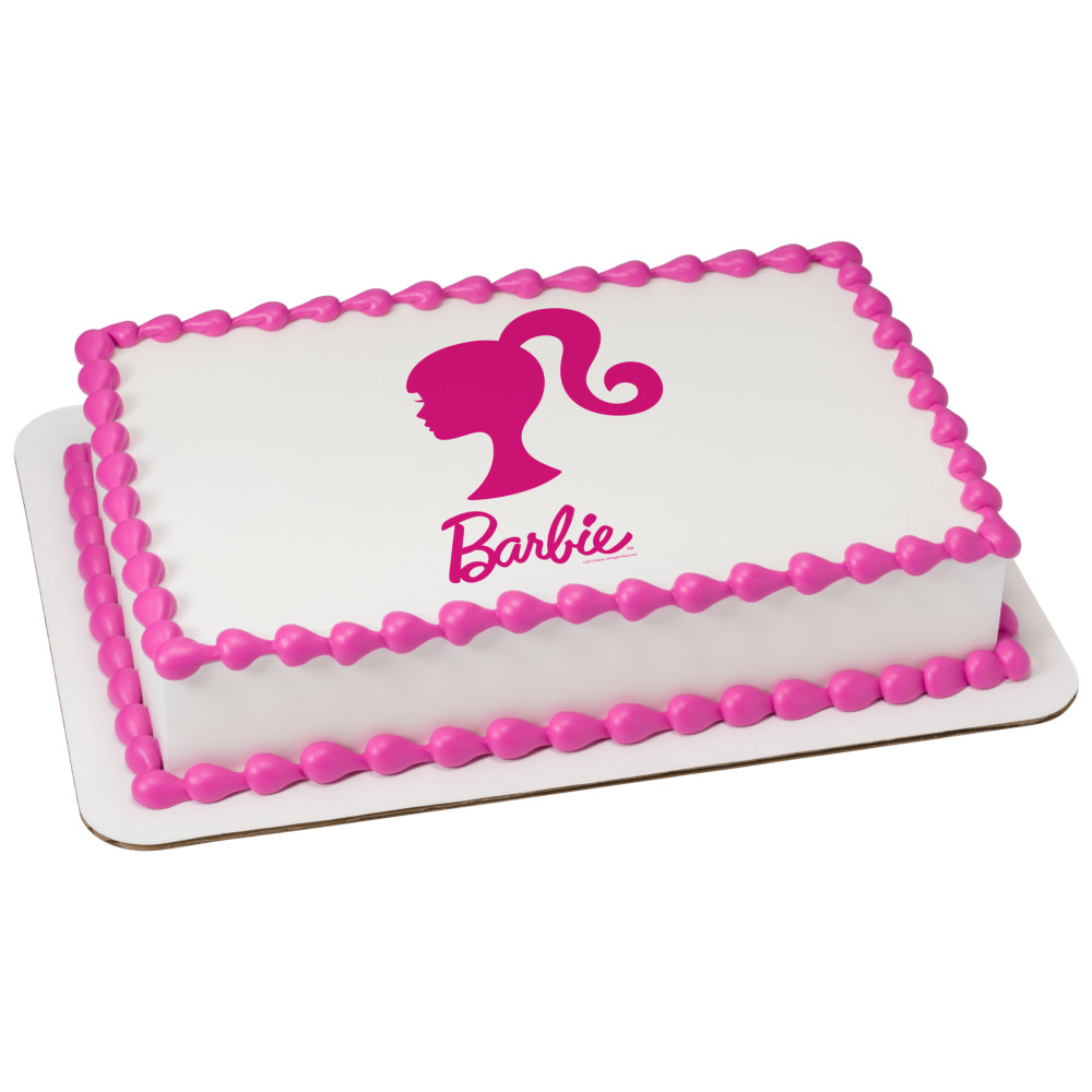 Order Barbie™ Silhouette Edible Image® By Photocake® Cake From 