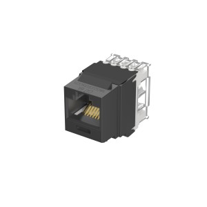 NetKey Cat 6A Jack Module, Black