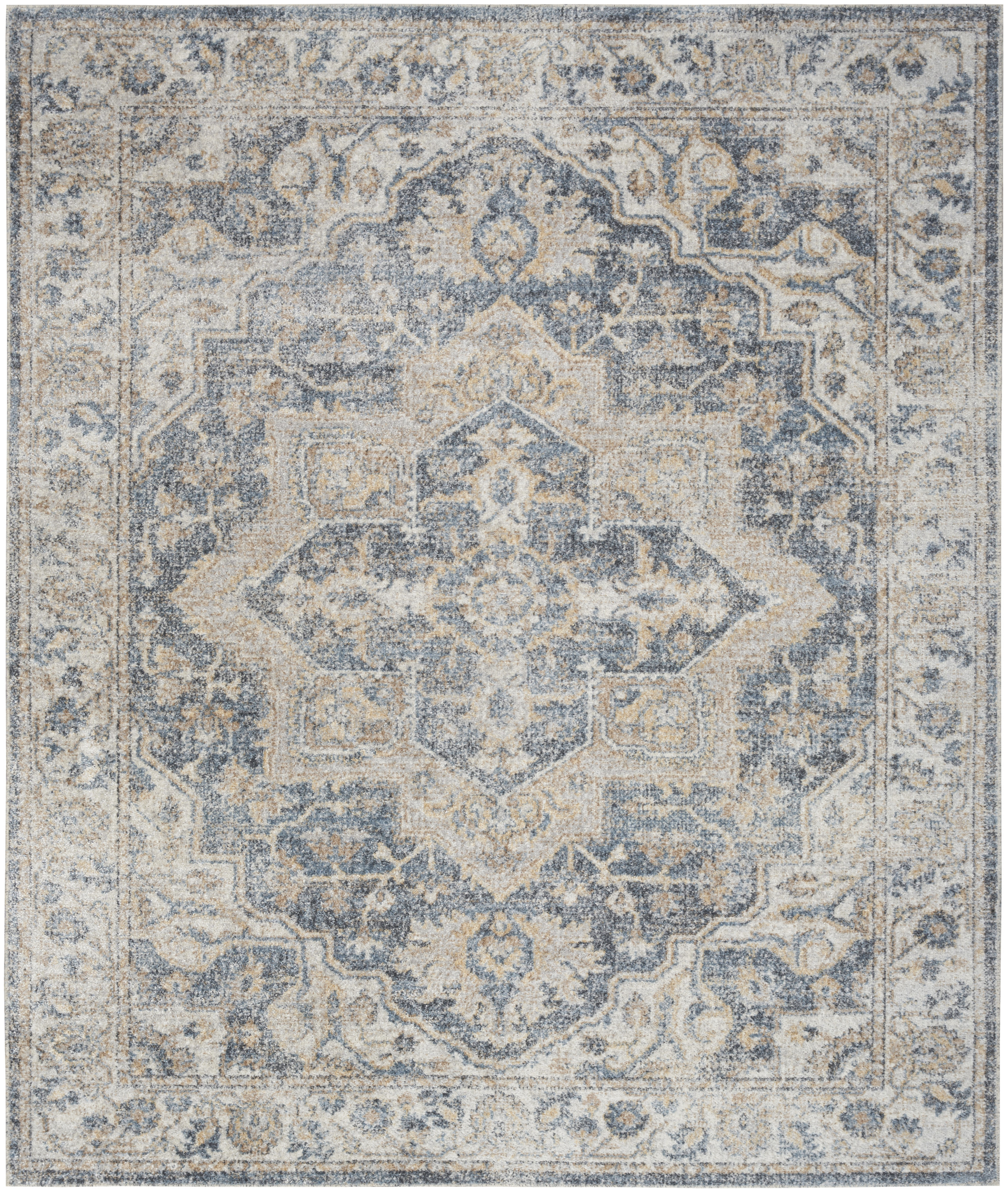 108.00" x 144.00" x .25" Astra Machine Washable Turkey N1826