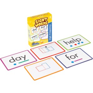 Rainbow Phonics Sight Word Cards, High Freguency