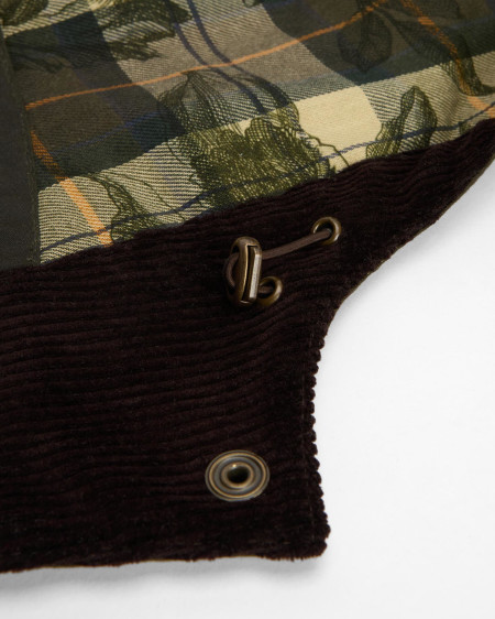 Barbour x ERDEM Datura Waxed Hood