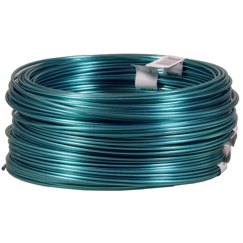 Hillman Blue Plastic Coated 4 Strand/#19 Guy Wire 50ft Connected Coils