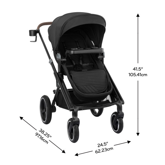 Transformer Stroller to Wagon Travel System Featuring LiteMax NXT Infant Car Seat Specifications