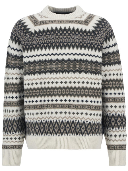 Hase Fair Isle Crew Neck Jumper
