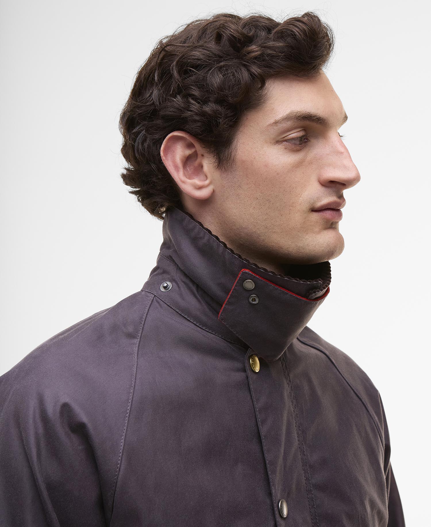 Paul Smith loves Barbour Oversized Bedale Waxed Jacket image number 9