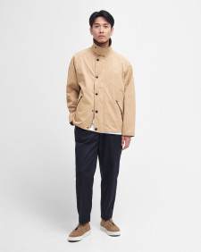 Transporter Oversized Casual Jacket Stone