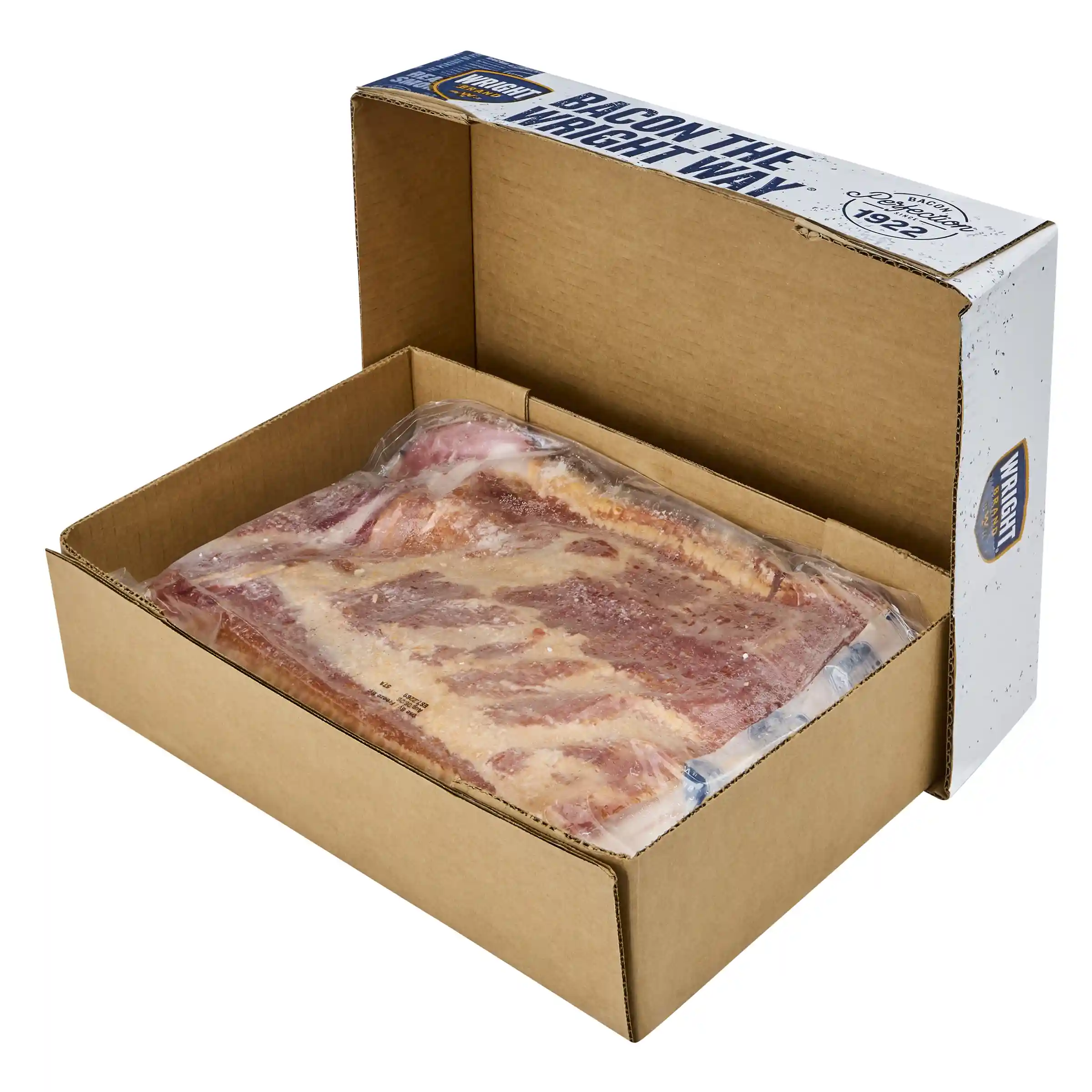 Wright® Brand Naturally Hickory Smoked Thick Sliced Bulk Bacon 10/14_image_4