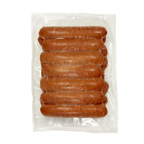 FONTANINI(r) Hickory Smoked Cajun Style Andouille Links, Cooked, 4/3 lb . C1CB - Front Center Inner Pack (Hi Res)