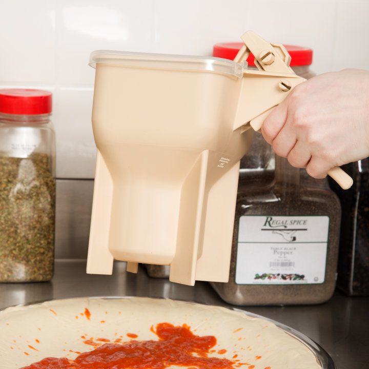 48-ounce Traex® Batter Boss® dispenser in almond