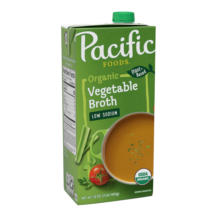 Organic Low Sodium Vegetable Broth
