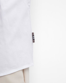 Derwent Regular Long-Sleeved Shirt White-Hessian Tartan