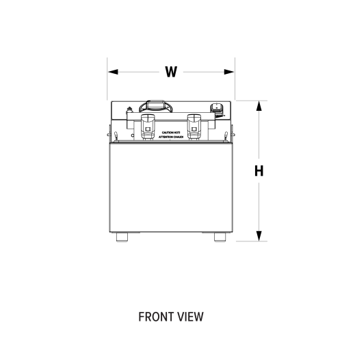 Engineering front view