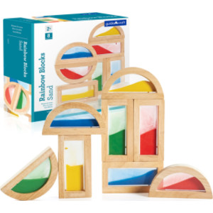 Sand Rainbow Blocks, 8 Pieces