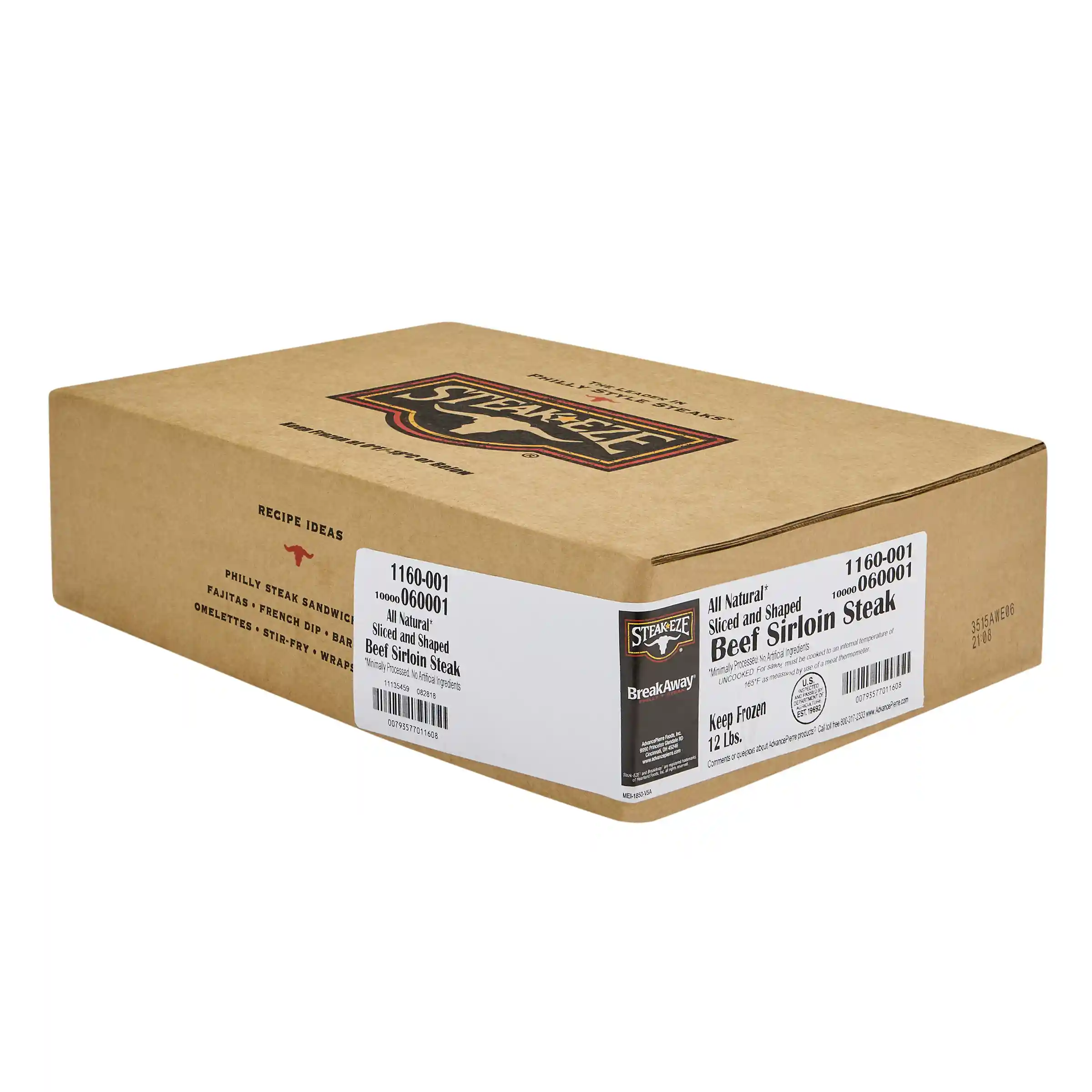 The Original Steak-EZE® BreakAway® Sirloin Beef Steak, Non-Marinated, 6 oz_image_5