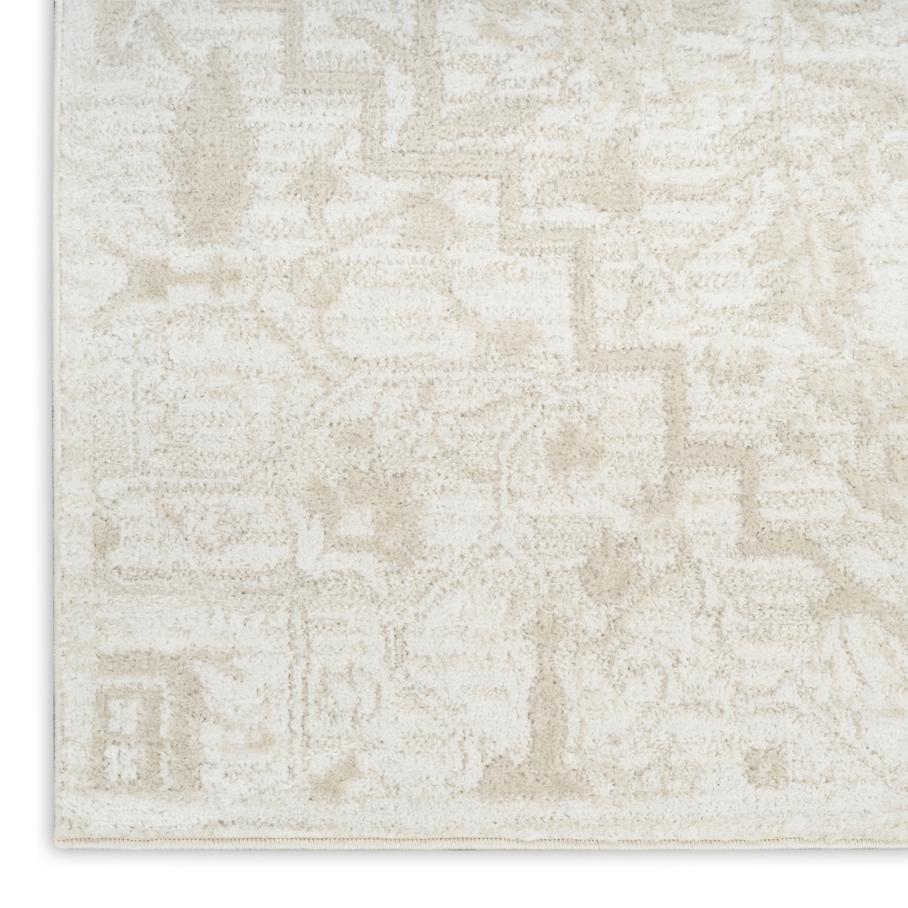 Nourison Dekor 7'10" x 9'10" Ivory Vintage Indoor Rug
