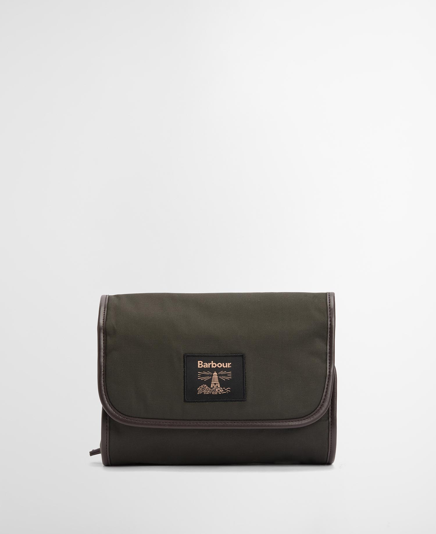 Waxed Hanging Washbag image number 0