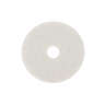 3M, Super Polish 4100, White, 18", Round Floor Pad