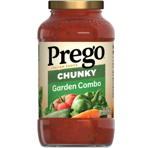 Prego® Chunky Garden Combo Pasta Sauce, 23.75 Oz Jar (Case of 12)