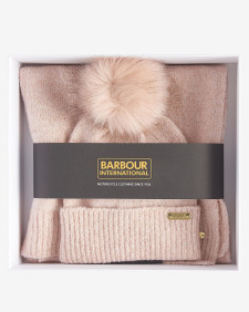Sparkle Beanie & Scarf Gift Set Classic Pink