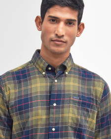 Fortrose Tailored Long-Sleeved Shirt Classic Tartan