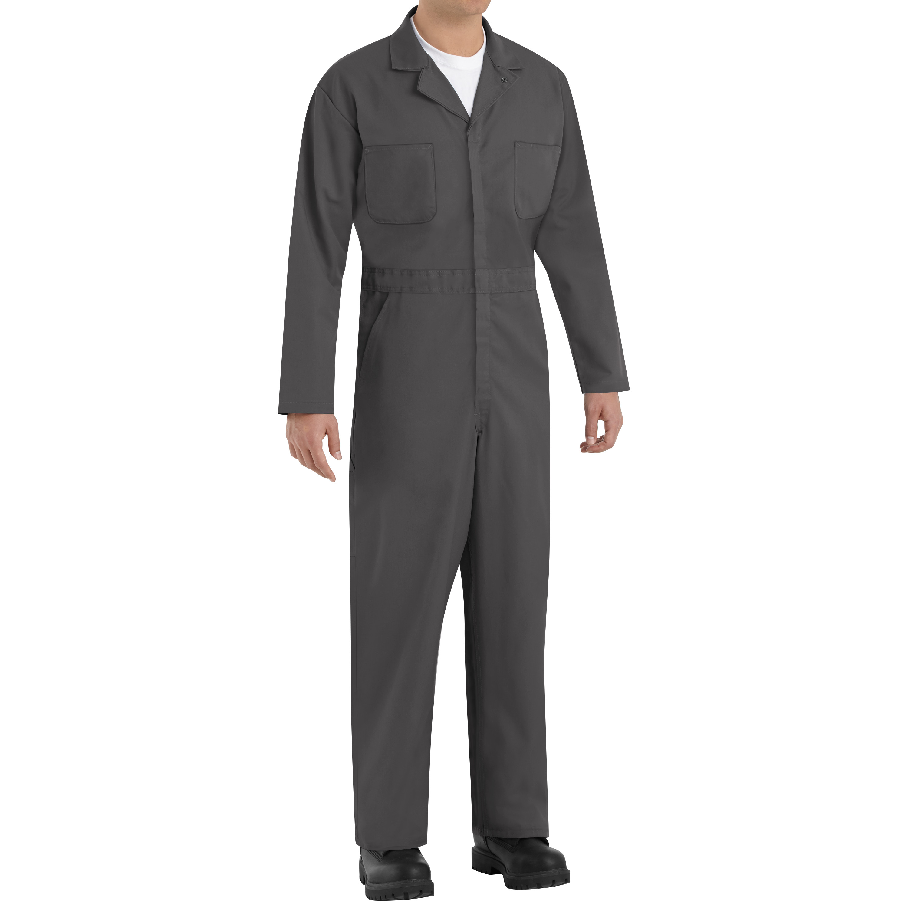 Red Kap Twill Action Back Coverall with Chest Pockets - Picture 13 of 32