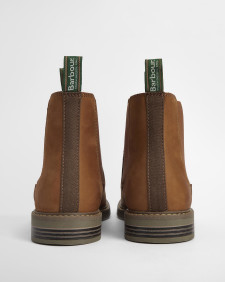 Farsley Chelsea Boots Dark Tan