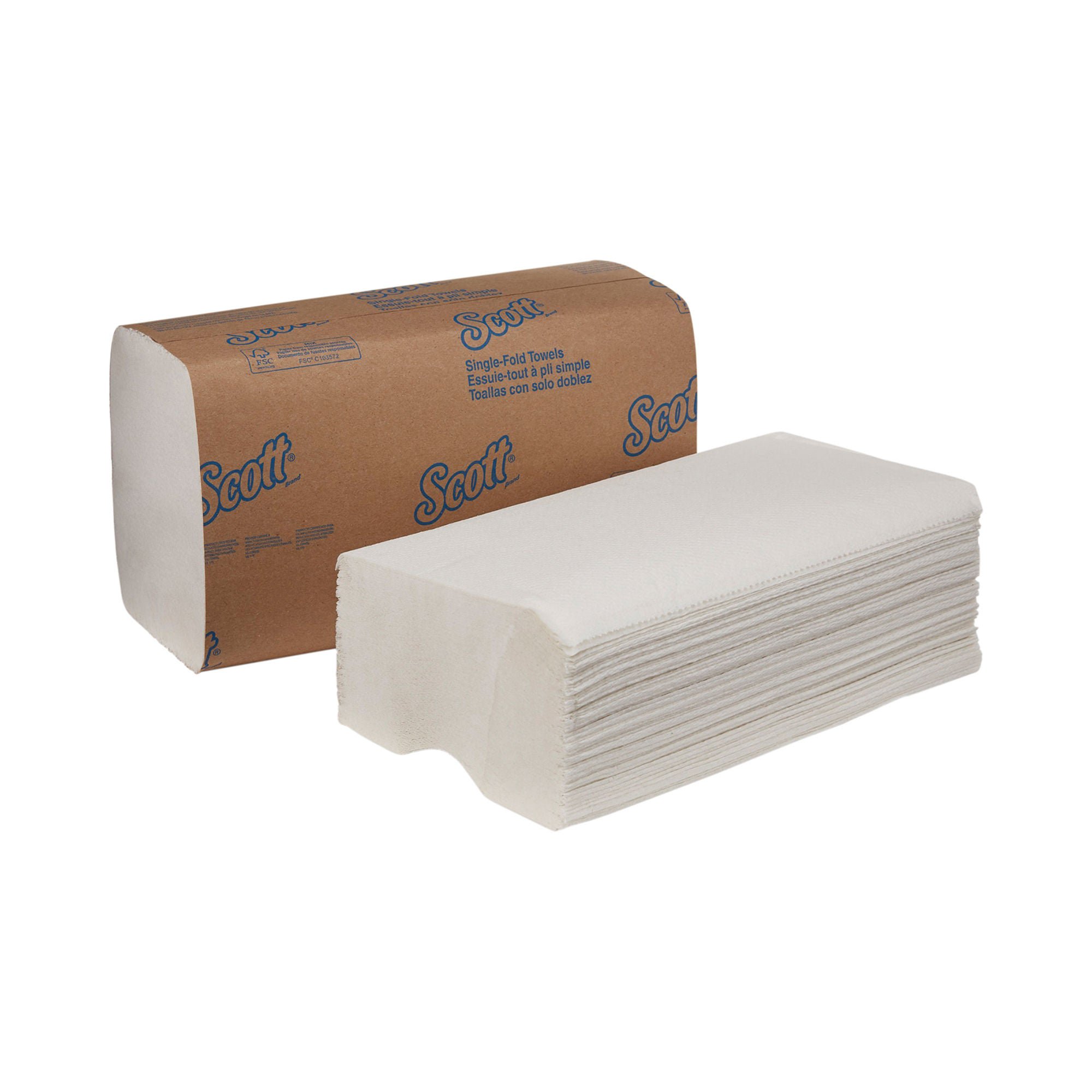 Scott Paper Towel, Single-Fold, 9.3 x 10.5 Inch