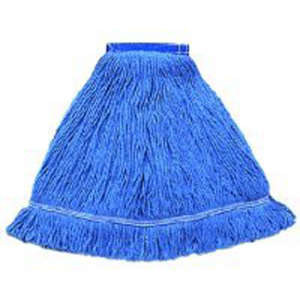 Hillyard, High Performance, Small, Looped-End, 1.25" Headband, Blend, Blue, Wet Mop