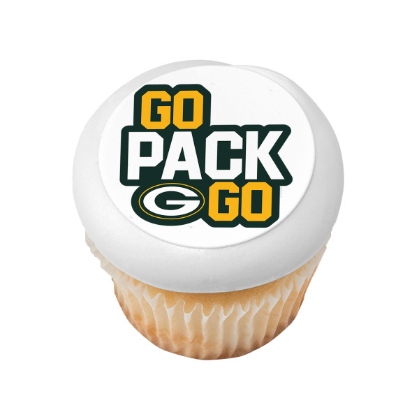 NFL Green Bay Packers Go Pack Go PhotoCake® Edible Image®