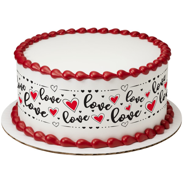 Love PhotoCake® Edible Image® Strips