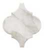 Marble Obsession Arabescato 6″ Arabesque Decorative Tile Matte Rectified