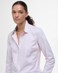 Derwent Regular Long-Sleeved Shirt Pink/Hessian Tartan