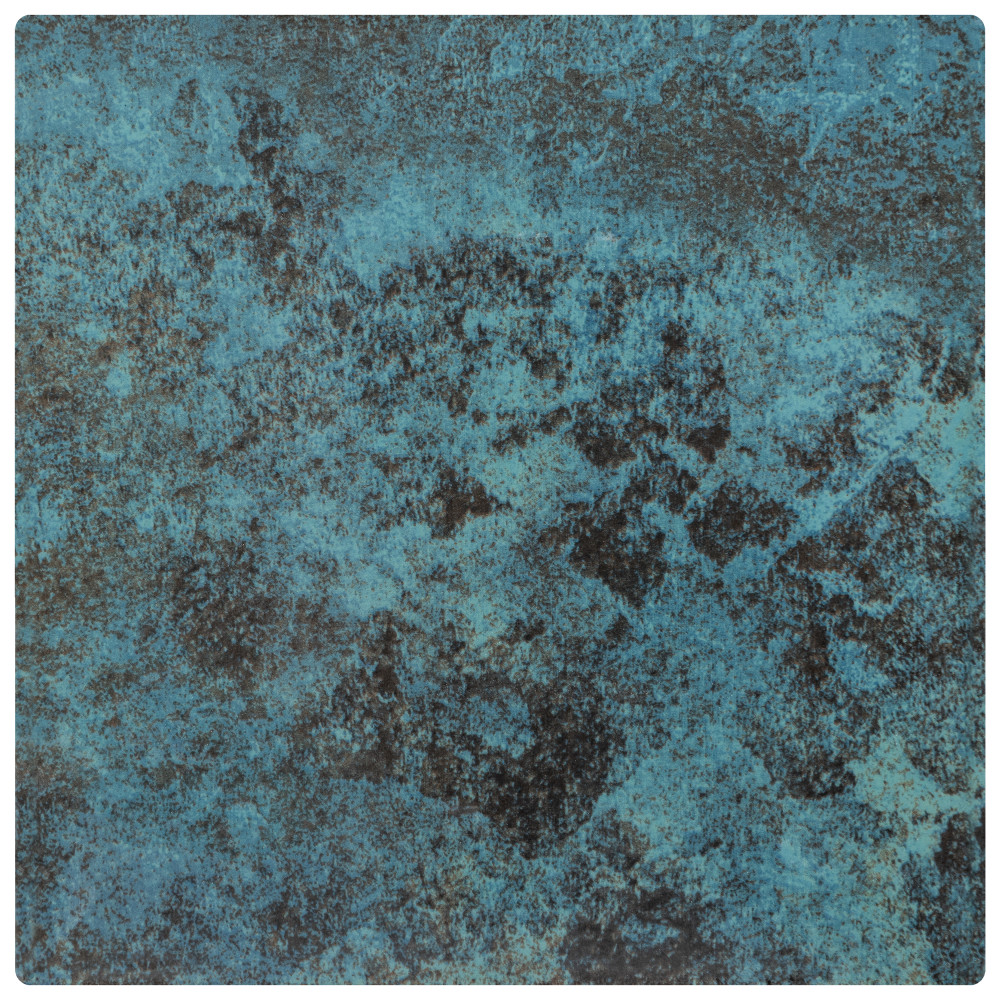 Ocean Glossy Green River with BioTech 6 in. x 6 in. Porcelain Floor and Wall Tile