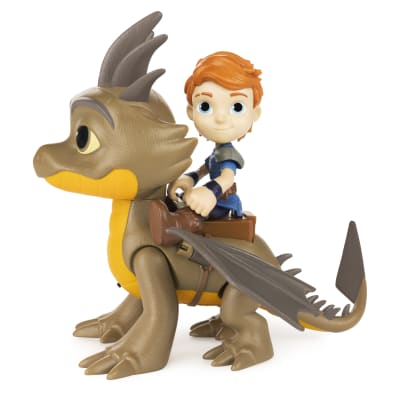 DreamWorks Dragons Rescue Riders, Cutter and Dak, Dragon and Viking Figures with Sounds and Phrases