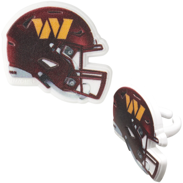 NFL Team Helmet Cupcake Rings