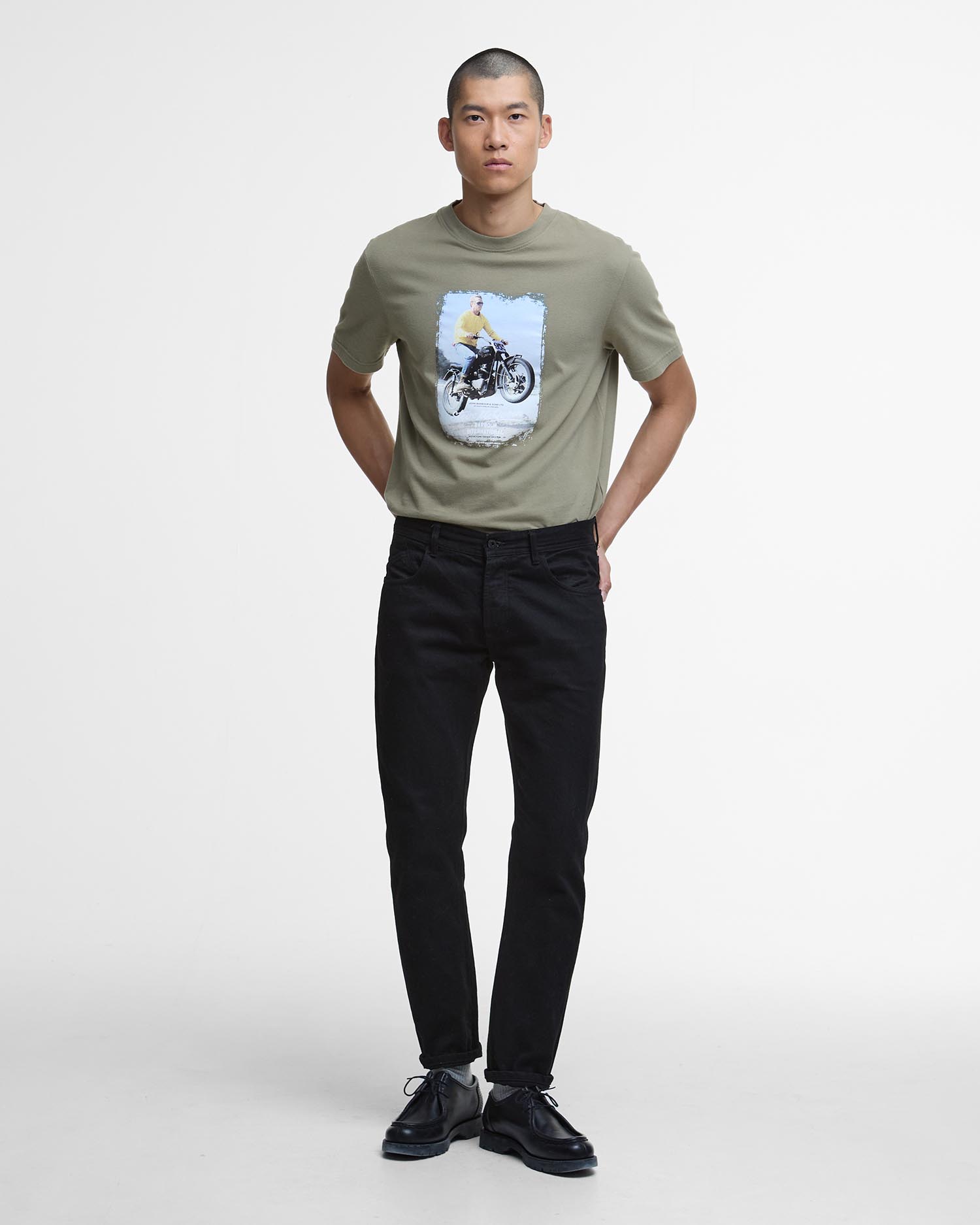 T-shirt Coster con stampa Steve McQueen image number 1