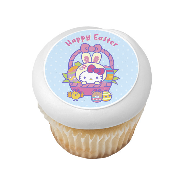 Hello Kitty® Happy Easter PhotoCake® Edible Image®
