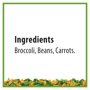  Heinz Steam Fresh® Beans, Carrots & Broccoli 450g 
