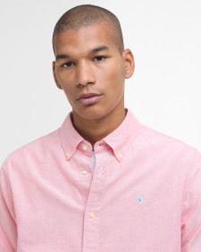 Oxford Tailored Long-Sleeved Shirt Horizon Orange