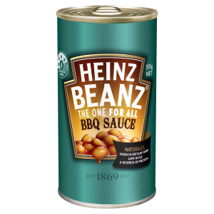  Heinz Beanz® in BBQ Sauce 555g 