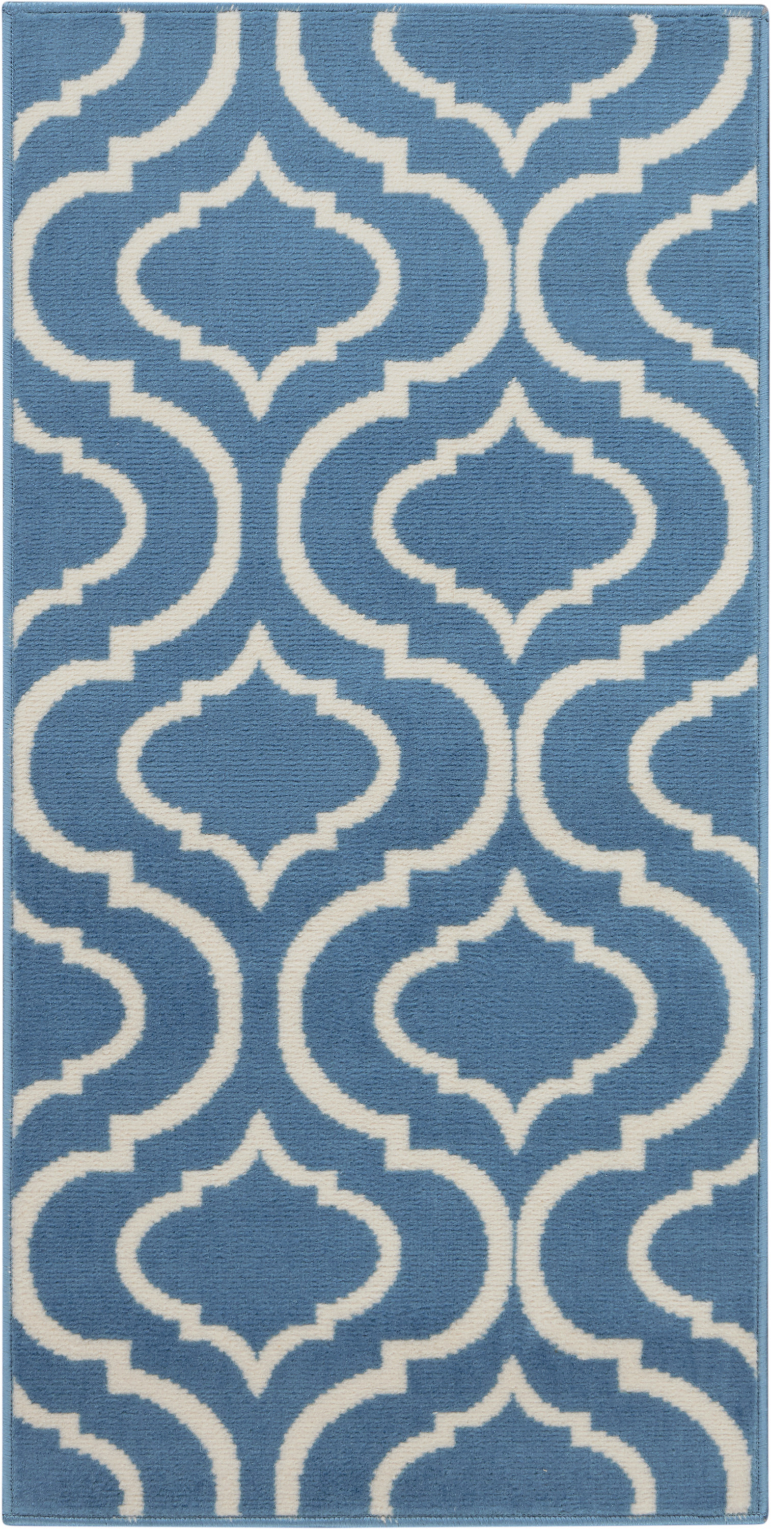 Nourison Jubilant 2' x 4' Blue Contemporary Indoor Rug