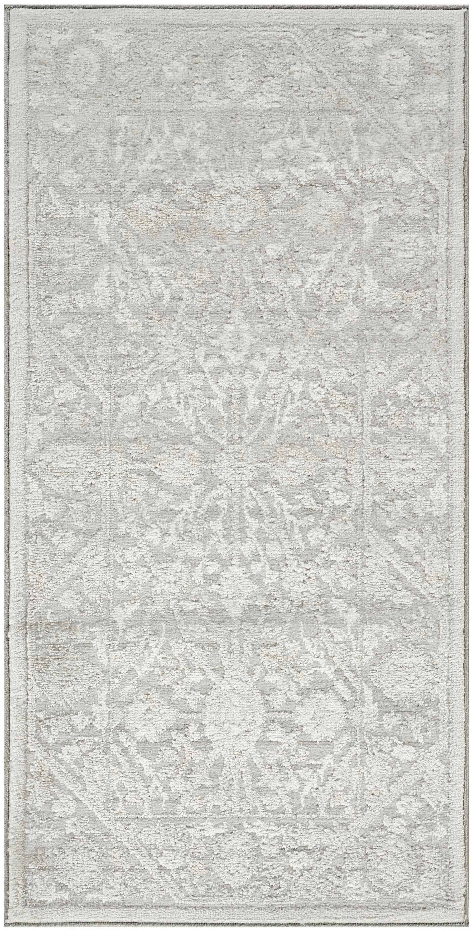 Nourison Dekor 2' x 4' Grey Vintage Indoor Rug