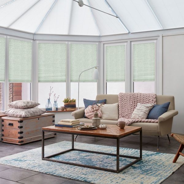 Odell Mint Pleated blind