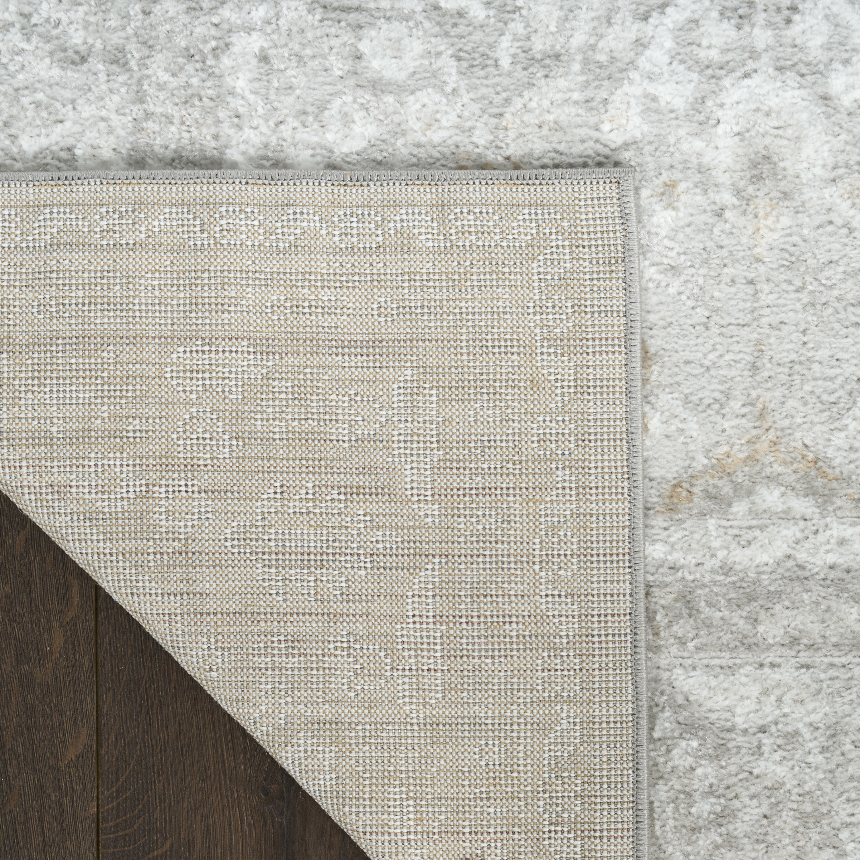 Nourison Dekor 5'3" x 7' Grey Vintage Indoor Rug