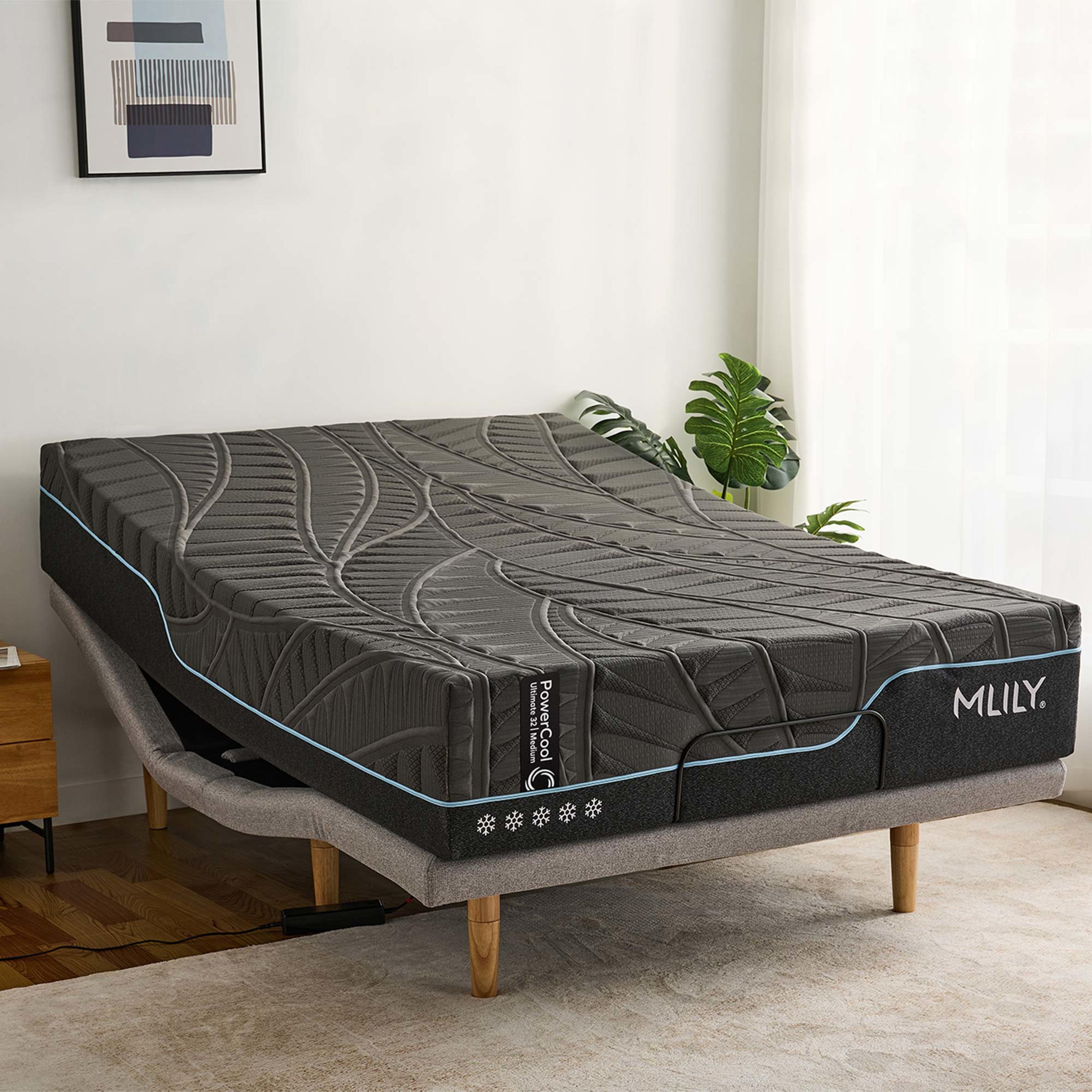 Lifestyle image of the  Mlily Powercool Ultimate Mattress, Medium from Forty Winks