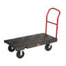 Rubbermaid Commercial, Heavy Duty 24" X 48", Platform Truck, Black