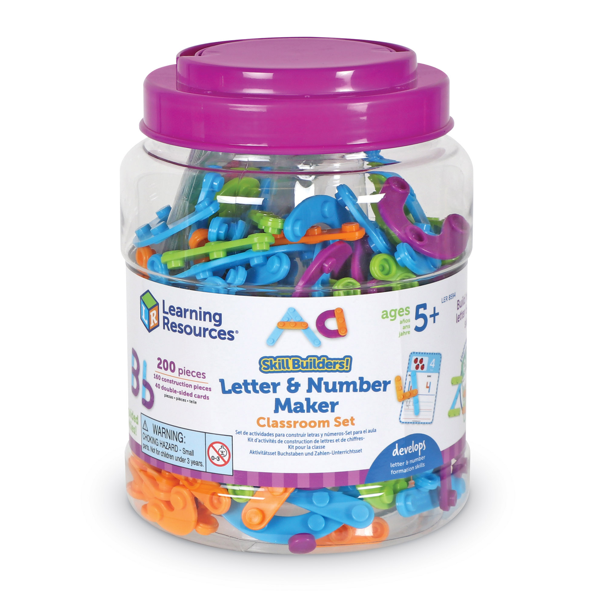Learning Resources Letter & Number Maker Classroom Set image number null