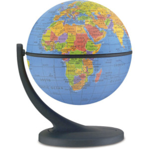 Wonder Globe 4.3", Political Blue